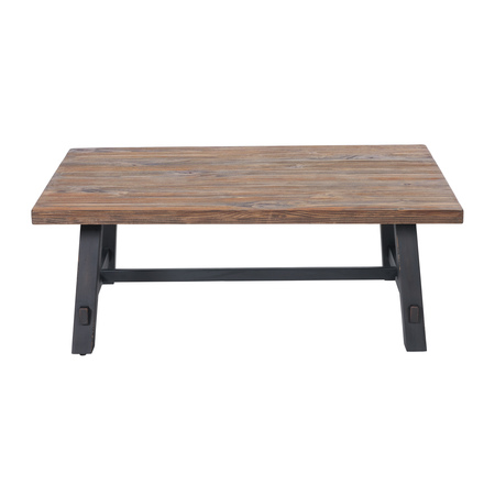 ALATERRE FURNITURE 48 X 32 X 18, Pine Top, Stain/Nitrocellulose Lacquer ANAD12RNB
